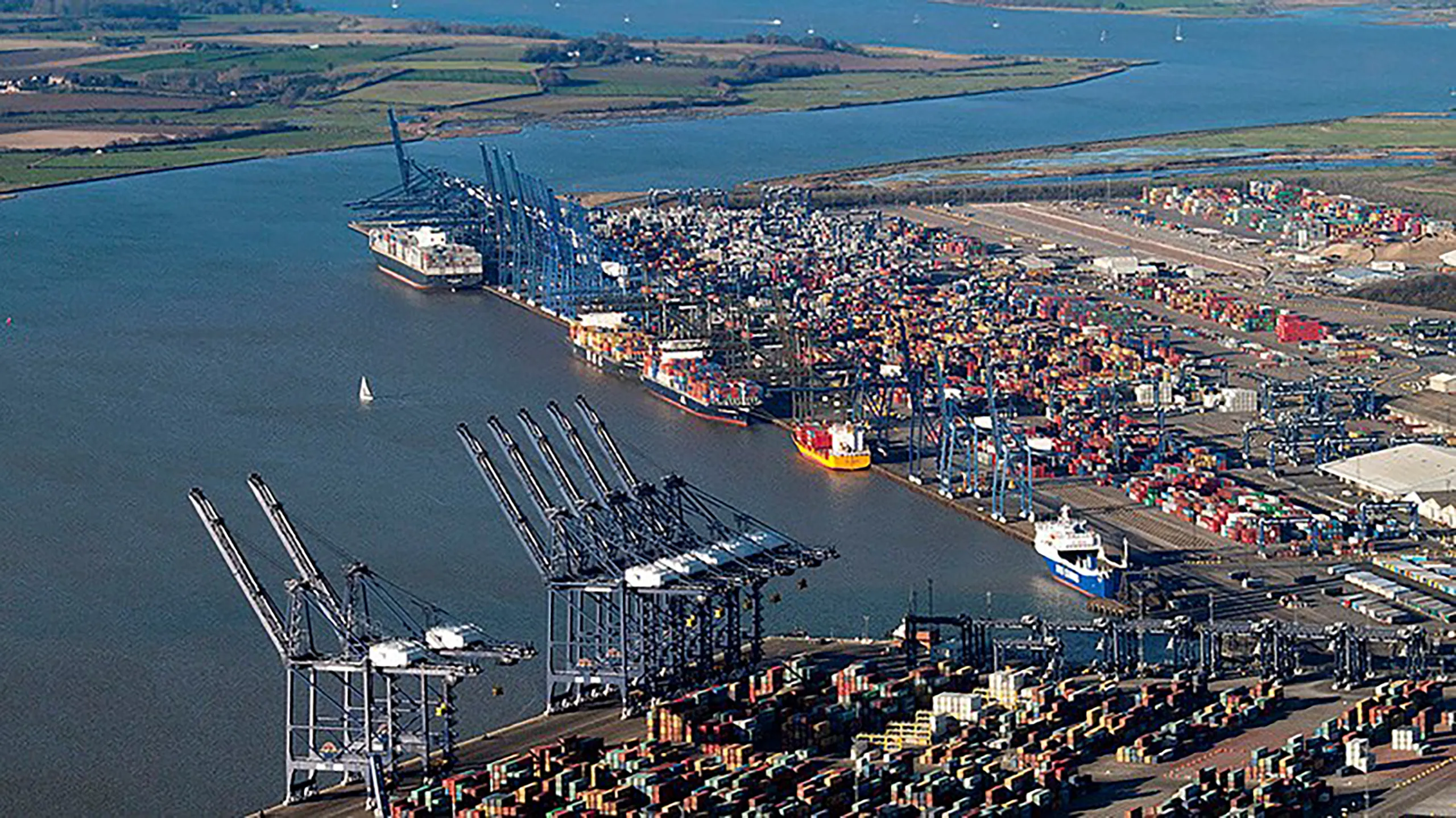 Port of Felixstowe South reconfiguration